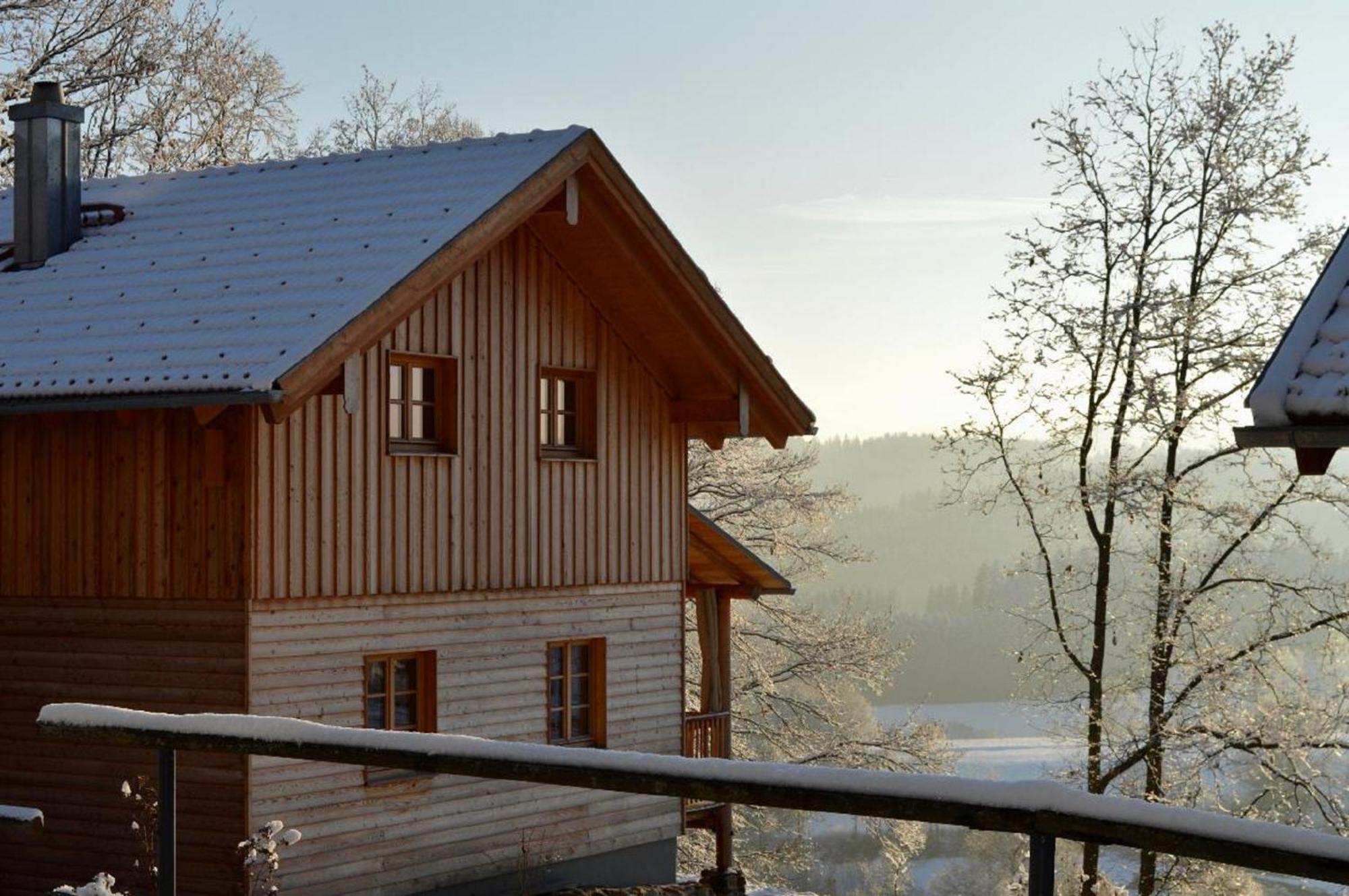 Huetten Am Waldrand Altnussberg ภายนอก รูปภาพ