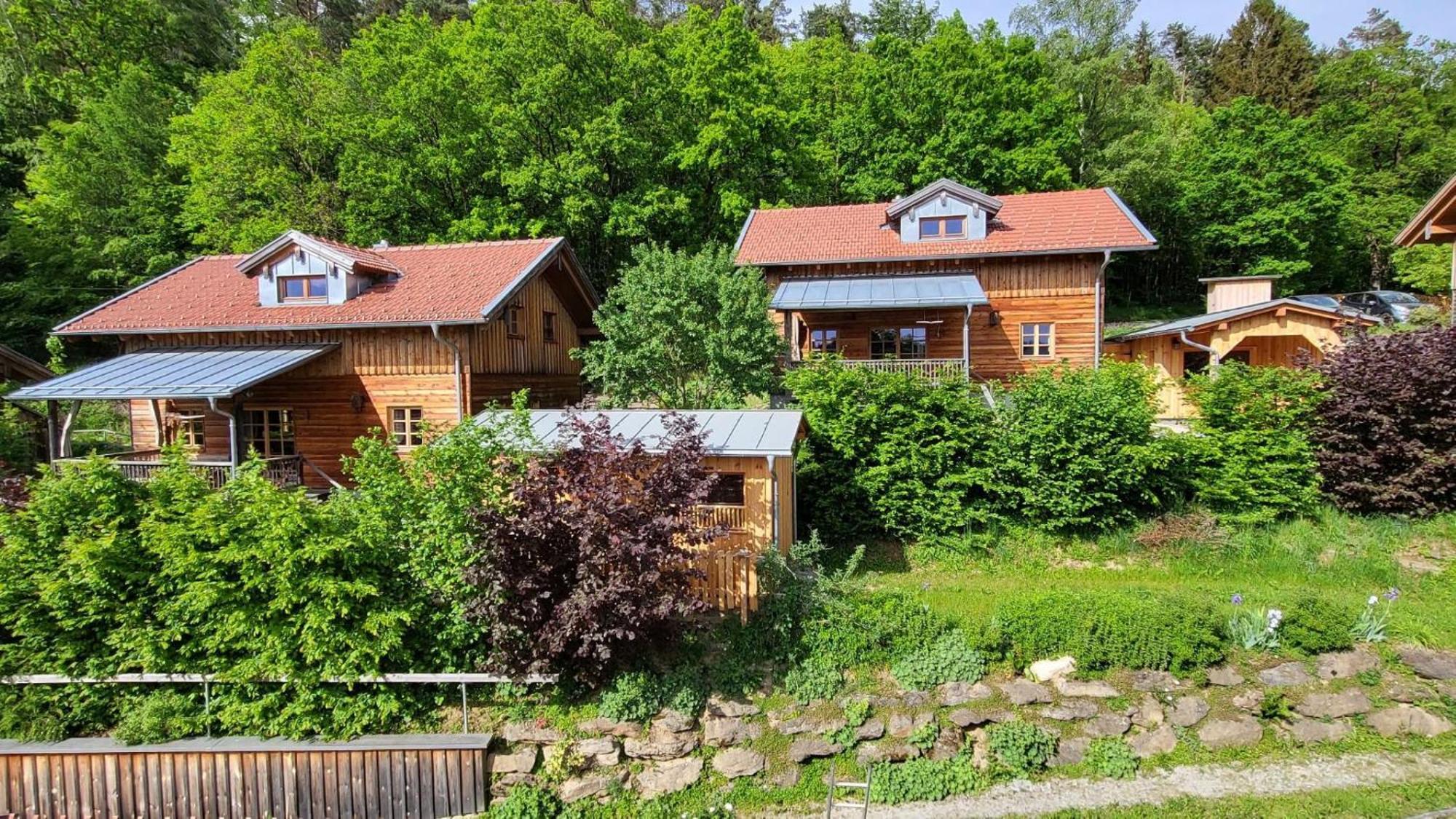 Huetten Am Waldrand Altnussberg ภายนอก รูปภาพ